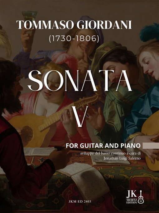 Title details for Sonata V for Guitar and Piano by Jonathan Luigi Salerno - Available